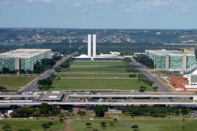 Explanada dos Ministerios, Eixo Monumental, Brasilia