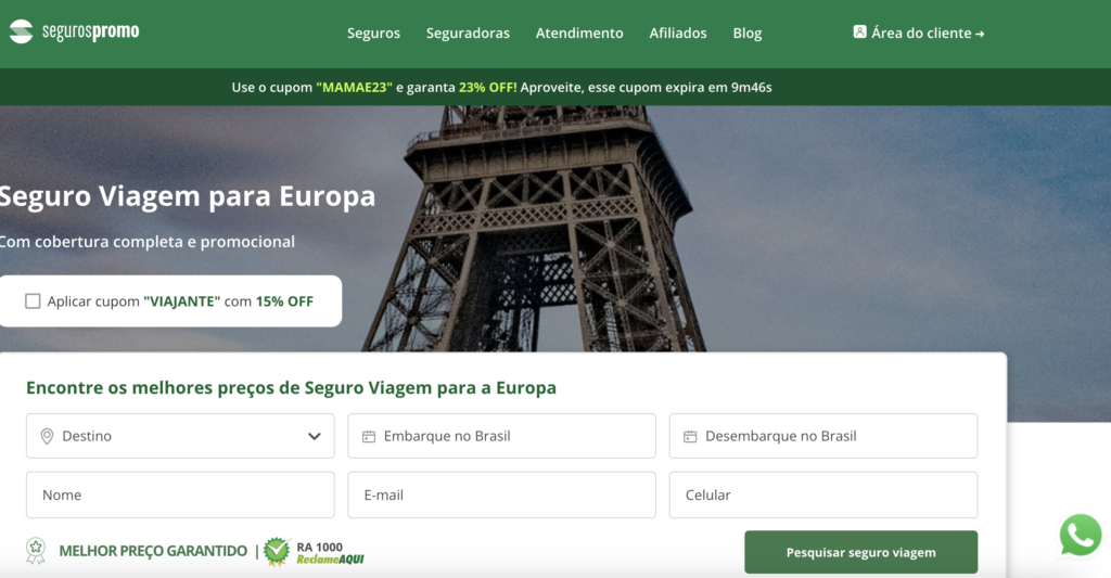 Seguros Viagem