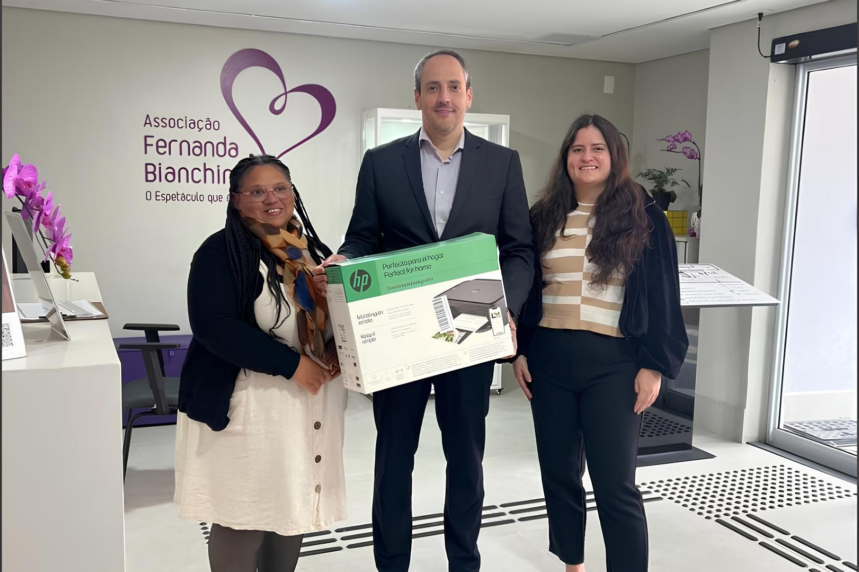 Em busca de um mundo mais sustentável, IBA realiza doação para a Associação Fernanda Bianchini.