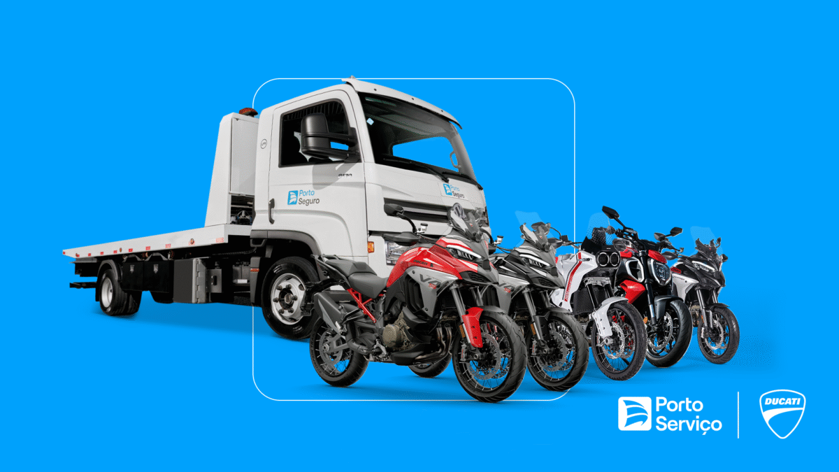 Porto Serviço e Ducati fecham parceria para assistências 24 horas que abrangem o Mercosul