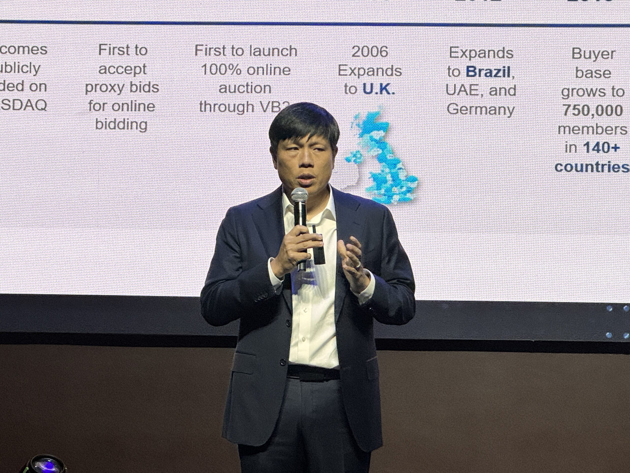 Jeff Liaw, CEO Global da Copart