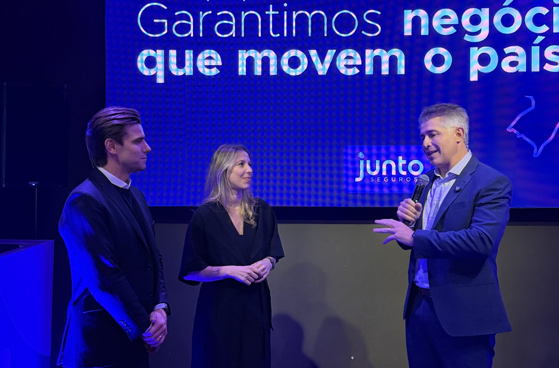 Guilherme Malucelli, Carolina Pironi e Roque de Holanda Mello