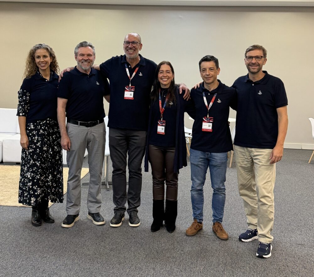 Isadora Sbrissa, Dirceu Tiegs, Luiz Longobardi, Ludmilla Concon, Sandro Ribeiro e Diogo Arndt