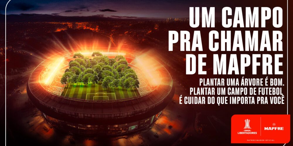 Hat-trick da MAPFRE: três mudas de árvores plantadas para cada bola na rede