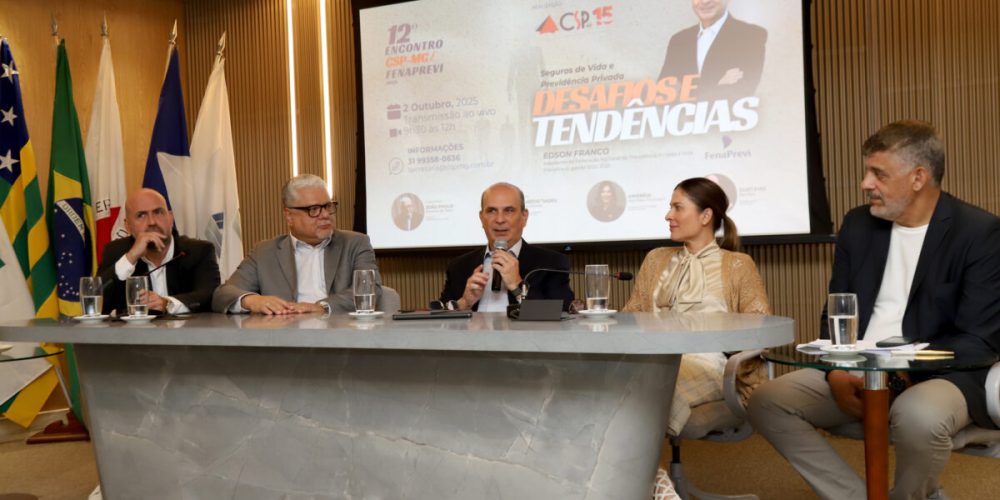CSP-MG e FenaPrevi discutem futuro dos segmentos de vida e previdência durante encontro anual