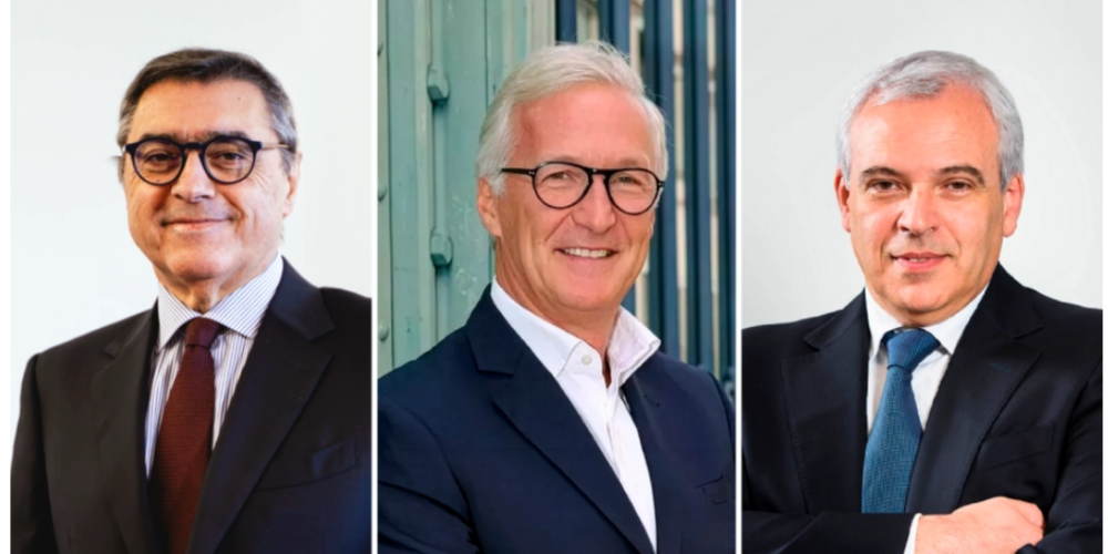 José Manuel Fonseca, Christophe Cornu e Ângelo Paupério