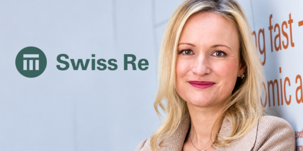 Velina Peneva, CEO de Resseguros de Vida e Saúde da Swiss Re