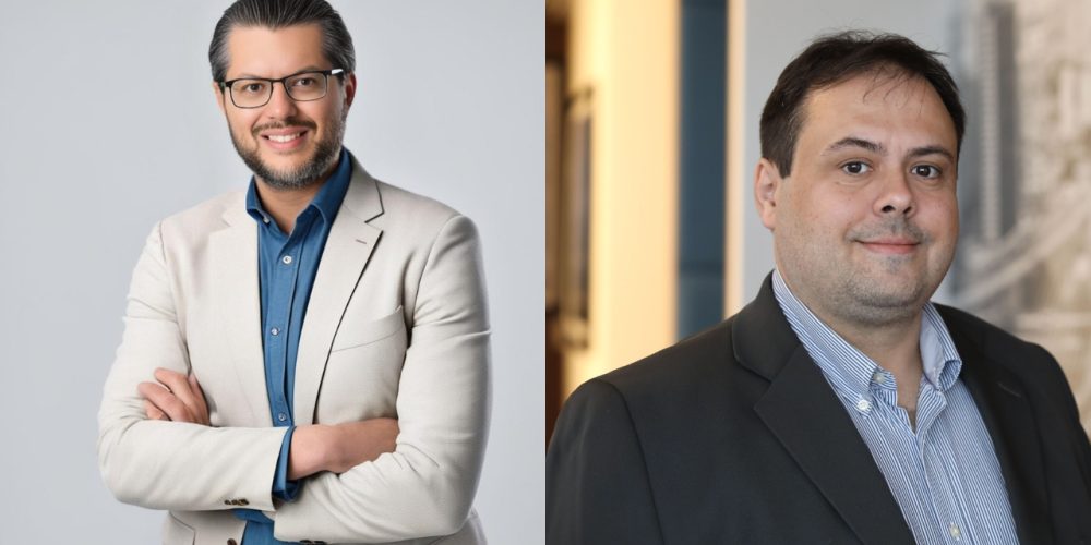 Newton Queiroz, CEO & Country Manager da XS Global no Brasil, e Márcio Rios, diretor técnico na Sombrero Seguros