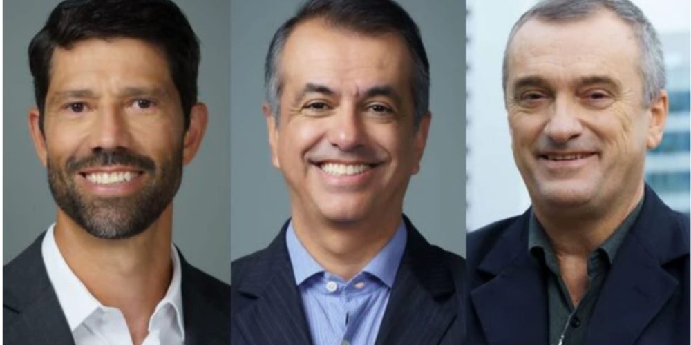 Alexandre Staffa, Beto Rubim e Jorge Martinez (Créditos: Divulgação)