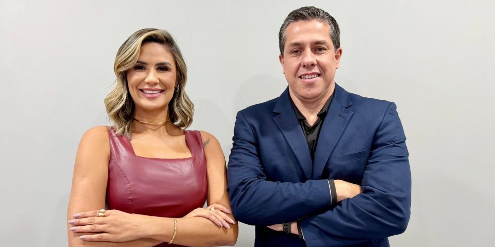 Fabiana Cardoso, diretora Comercial de Varejo e Projetos Especiais, e Frederico Nogueira, diretor Comercial Corporativo