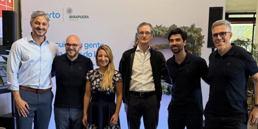 Samuel Lloyd, Luiz Arruda, Patricia Chacon, Roberto Capobianco, Oliver Haider e Paulo Kakinoff