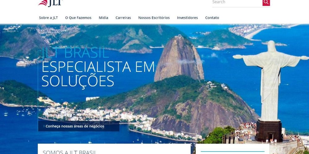 JLT Brasil apresenta novo site