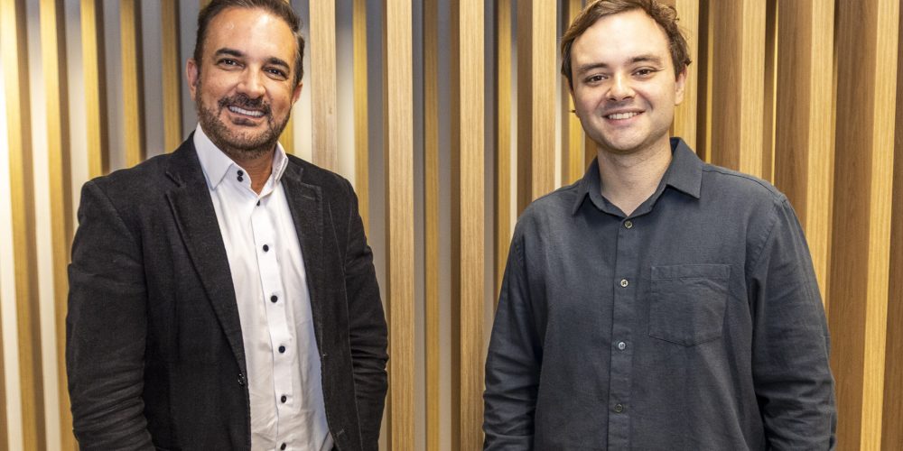 Leonardo Freitas, Diretor Comercial da Bradesco Auto_RE, e Luís Alberto Nogueira (Bebeto), CEO e cofundador da Segura