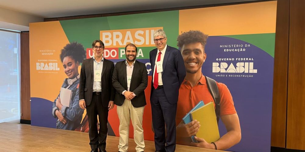 Lucas Vergilio, Alessandro Octaviani e Airton Almeida