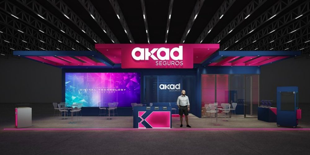 Projeto estande Akad