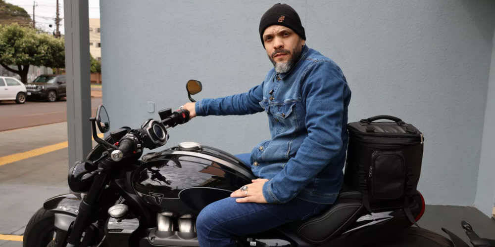 Seguro de Motos - Cristiano Costa Rodrigues (Fox) corretor de seguros e motociclista - Divulgação Lojacorr