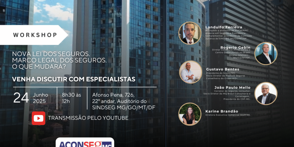 Aconseg-MG promove workshop sobre impactos do Novo Marco Legal dos Seguros
