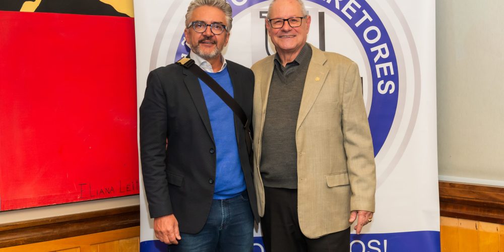 Rivaldo Leite, CEO da Porto, e Augusto Esteves, presidente da UCS