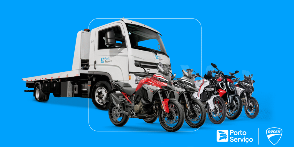 Porto Serviço e Ducati fecham parceria para assistências 24 horas que abrangem o Mercosul